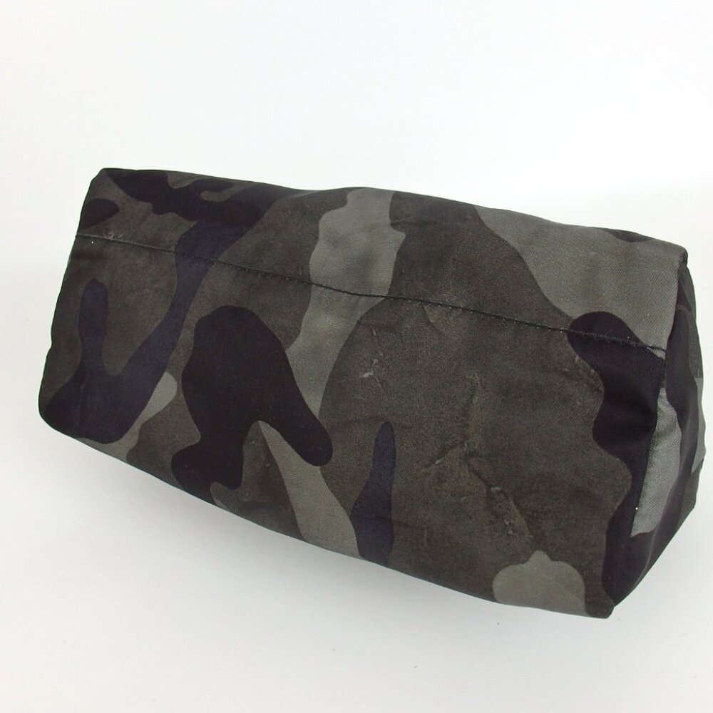 Authentic Prada Camouflage Pattern Pouch Nylon/Le… - image 5